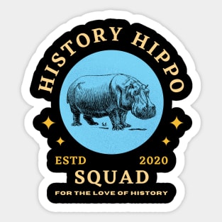 History Hippo ( 1 ) Sticker